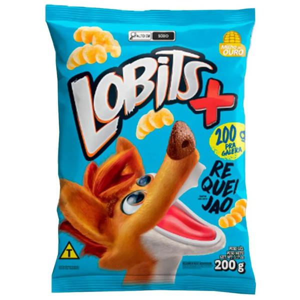 SALGADINHO DE MILHO SABOR REQUEIJÃO  LOBITS 200G 1