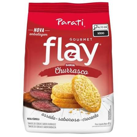 SNACKS CEREAIS SABOR CHURRASCO GOURMET FLAY 40G 30