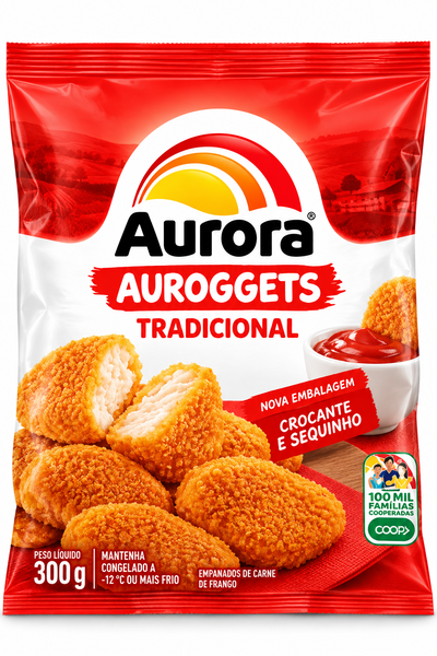 STEAK DE FRANGO EMPANADO AURORA 275G