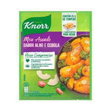 TEMPERO EM PO ALHO E CEBOLA KNORR MEU ASSADO 25G 1