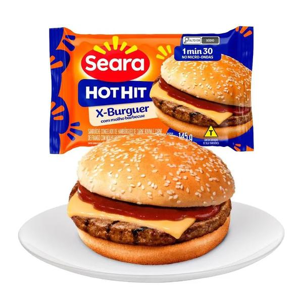 X-BURGUER BARBECUE HOT HIT SEARA