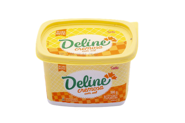 MARGARINA DELINE COM SAL - 500G