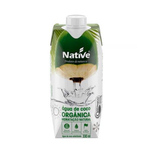 ÁGUA DE CÔCO ORGÂNICA NATIVE 330ML