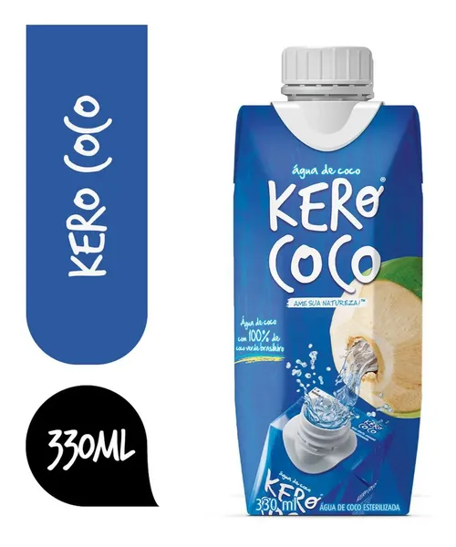 ÁGUA DE COCO KERO COCO 330 ML