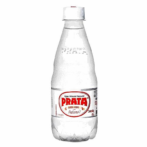 ÁGUA MINERAL PRATA COM GÁS 370ML