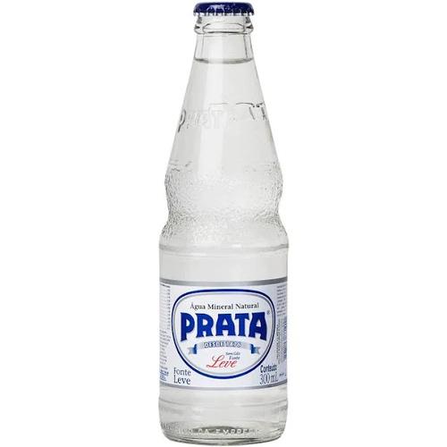 ÁGUA MINERAL PRATA VIDRO 300ML