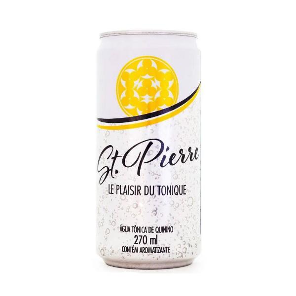 ÁGUA TÔNICA GINGER ST PIERRE LATA 270ML