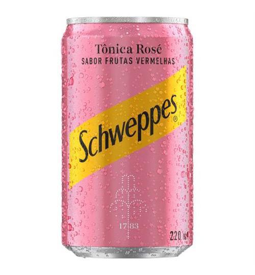 ÁGUA TÔNICA SCHWEPPES ROSÉ 220ML