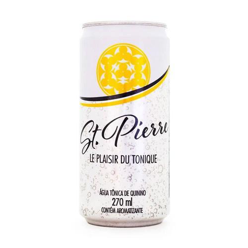 ÁGUA TÔNICA ST PIERRE SEM AÇÚCAR LATA 270ML