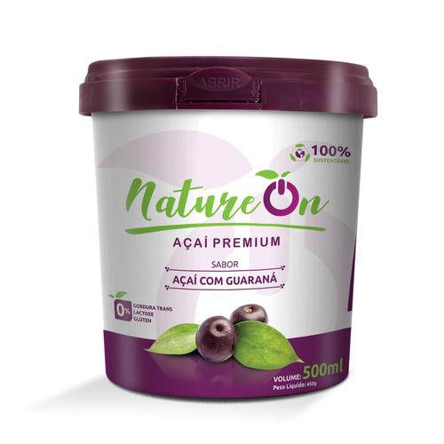 AÇAÍ COM GUARANÁ NATURE ON 500ML