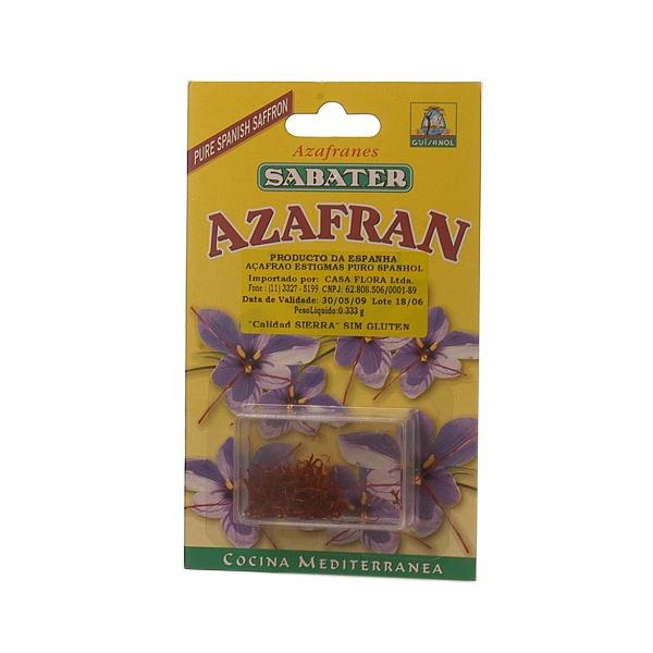 AÇAFRÃO EM RAMA ESPANHOL SABATER 0.333G