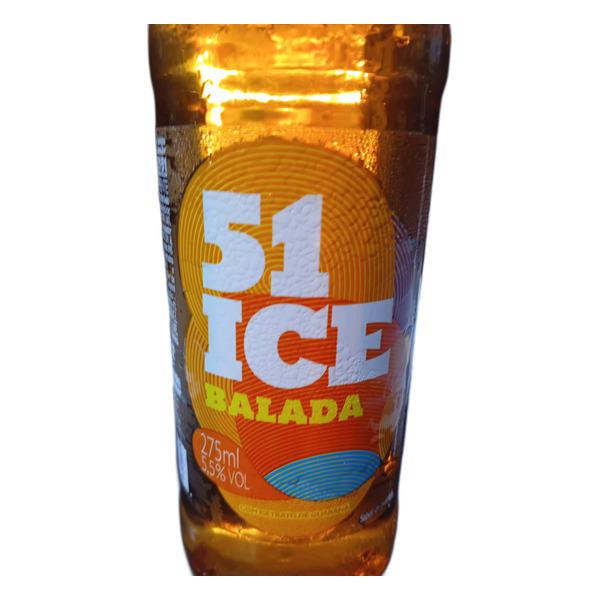 AGUARDENTE 51 ICE BALADA GARRAFA 275ML