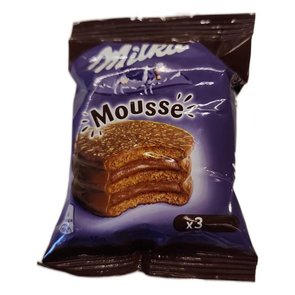 ALFAJOR MILKA MOUSSE CHOCOLATE TRIPLO 42G