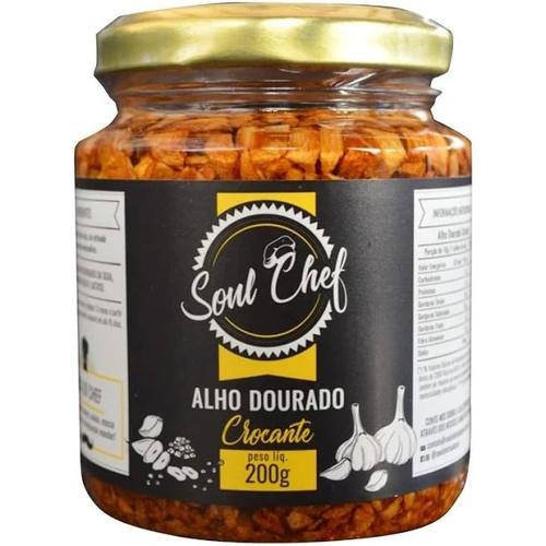 ALHO DOURADO CROC TRADICIONAL SOUL CHEF 200G
