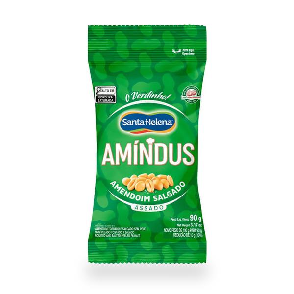 AMENDOIM GRELHADITOS SEM PELE STA HELENA 90GR