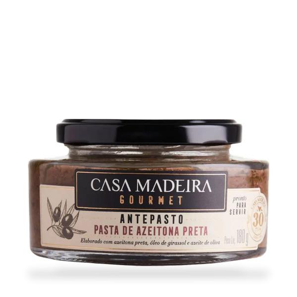 ANTEPASTO AZEITONA PRETA CASA DE MADEIRA 160GR