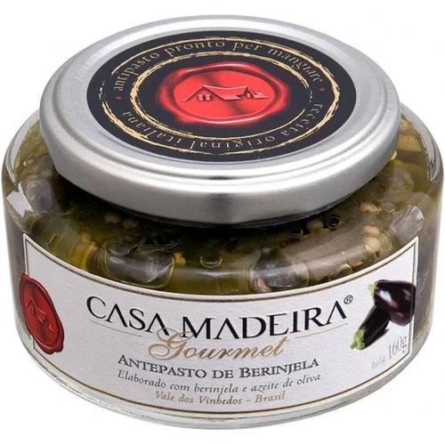 ANTEPASTO BERINJELA CASA DE MADEIRA 160GR