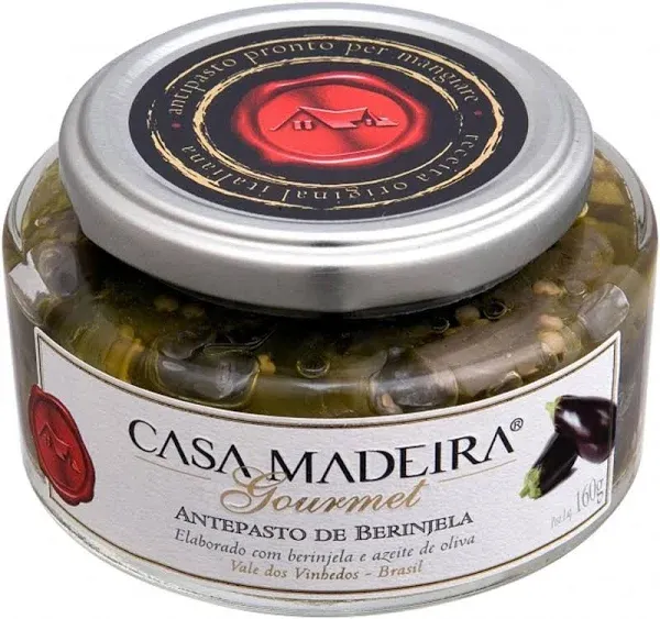 ANTEPASTO BERINJELA CASA DE MADEIRA 160GR