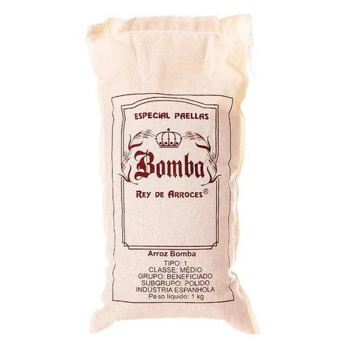 ARROZ BOMBA P PAELLA REY DE ARROCES 1KG