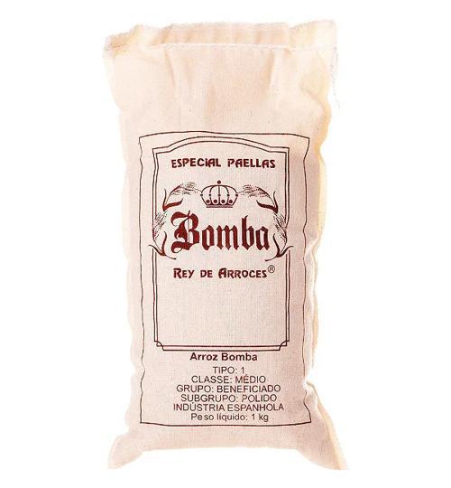 ARROZ BOMBA P PAELLA REY DE ARROCES 1KG