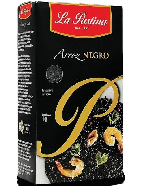 ARROZ NEGRO LA PASTINA 1KG