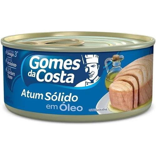 ATUM SÓLIDO GOMES DA COSTA EM ÓLEO 170G