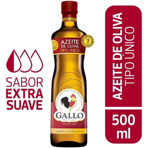 AZEITE GALLO VIDRO 500ML