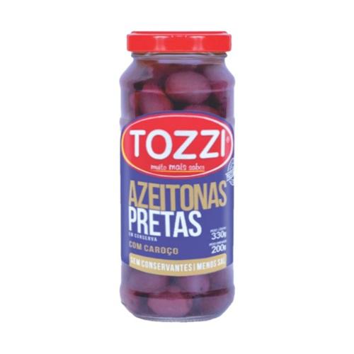 AZEITONA GORDAL PRETA TOZZI 200G