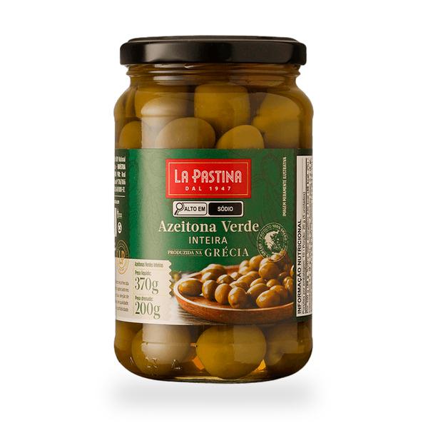 AZEITONA GREGA VERDE LA PASTINA 370G