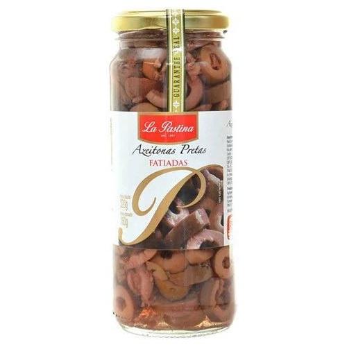 AZEITONA PRETA FATIADA LA PASTINA 175G