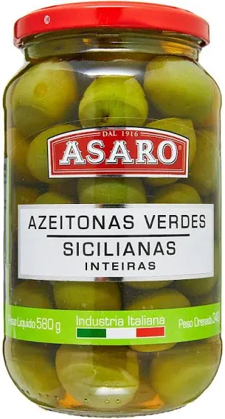 AZEITONA VERDE ASARO 340GR