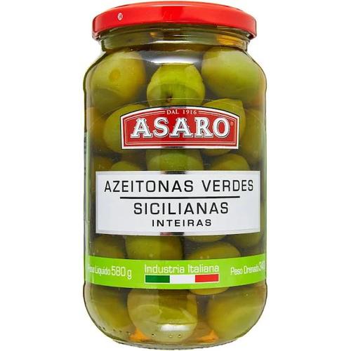 AZEITONA VERDE ASARO 340GR
