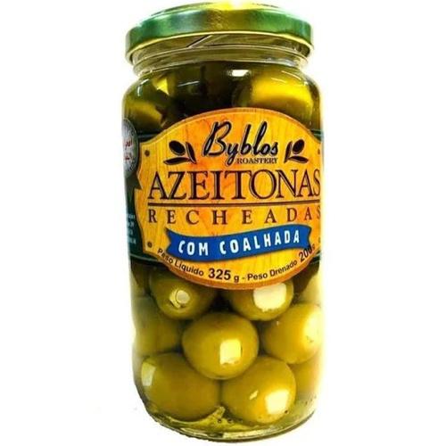 AZEITONA VERDE COM COALHADA BYBLOS 325G