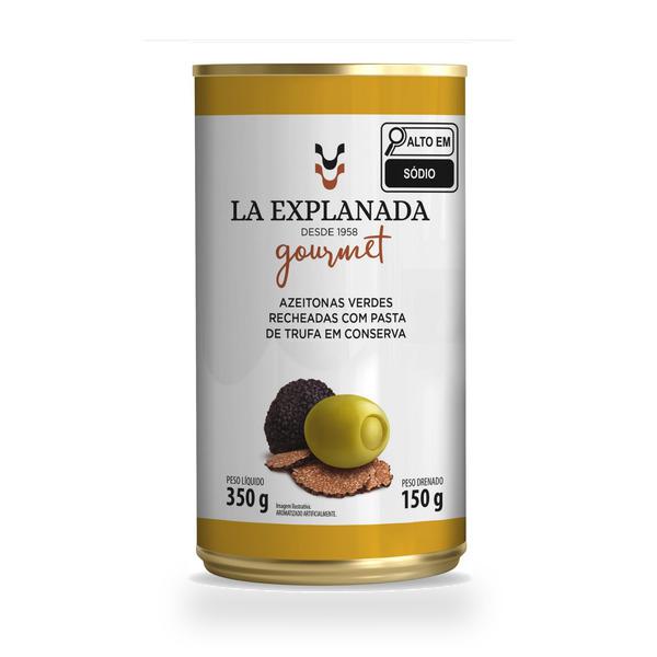 AZEITONA VERDE COM TRUFA LA EXPLANADA 150G