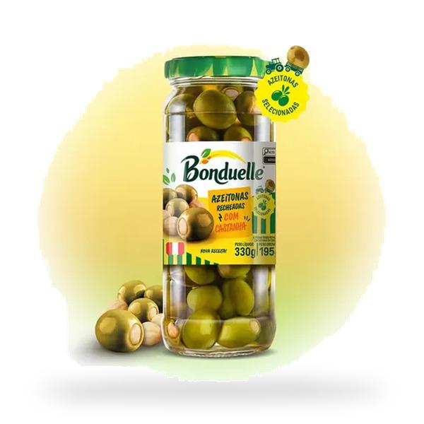 AZEITONA VERDE R/CASTANHA BONDUELLE 330G