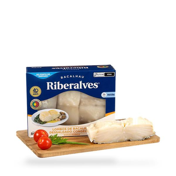 BACALHAU EM LOMBO DESSALGADO RIBERALVES 800G