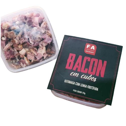 BACON CUBOS DEFUMADO FA 170G