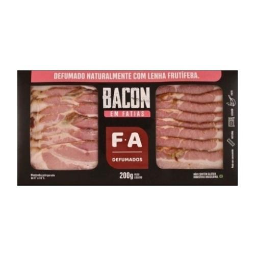 BACON DEFUMADO EM FATIAS FA 200G