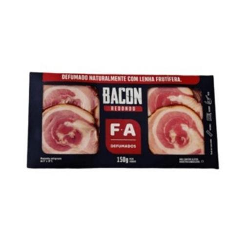 BACON REDONDO EM FATIAS FA 150G