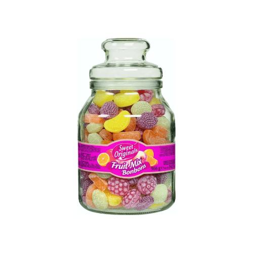 BALAS MIX DE FRUTAS MAZAL VIDRO 300G