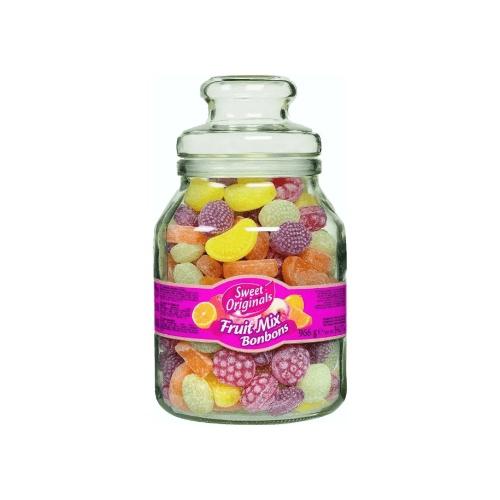 BALAS MIX DE FRUTAS MAZAL VIDRO 300G