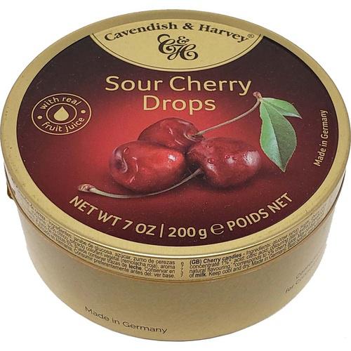 BALAS SOUR CHERRY DROPS CAVENDISH 200G