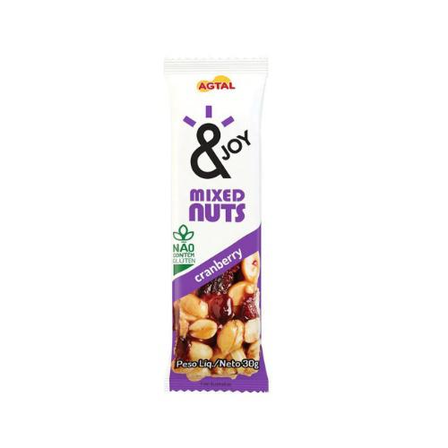 BARRA AGTAL&JOY MIXED NUTS CRANBERRY 30G