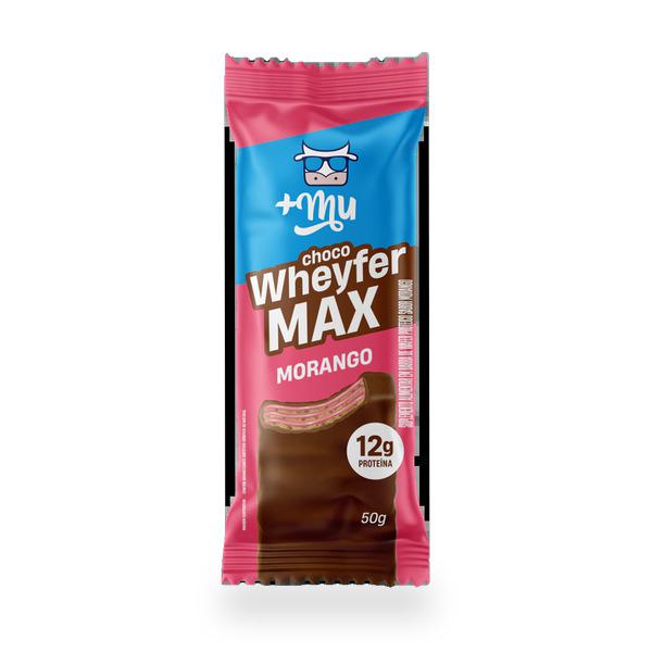 BARRA MAIS MU CHOCOWEYFER MAX MORANGO 50G