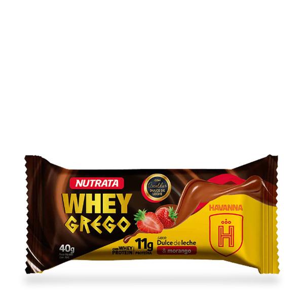 BARRA WHEY GREGO MORANGO HAVANNA 40G