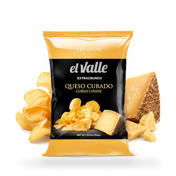 BATATA CHIPS QUEIJO CURADO EL VALLE 150G