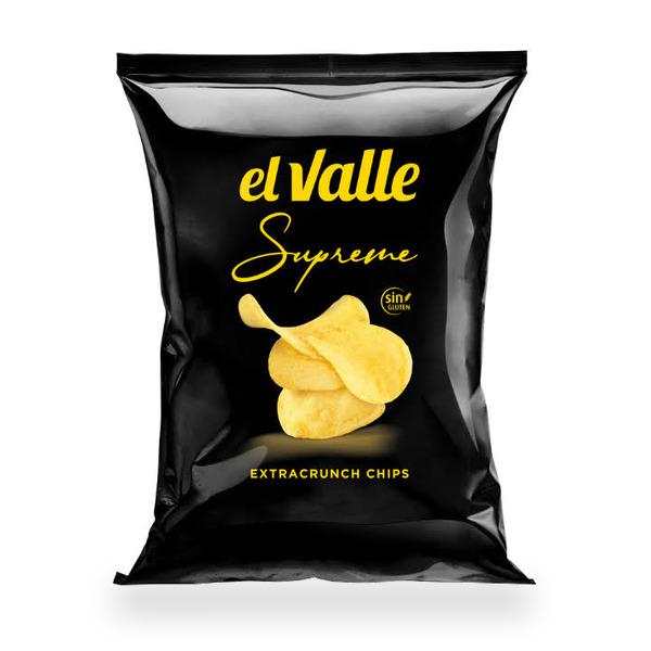 BATATA CHIPS SUPREMA EL VALLE 140G