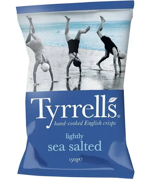 BATATA COM SAL MARINHO TYRRELLS 150G