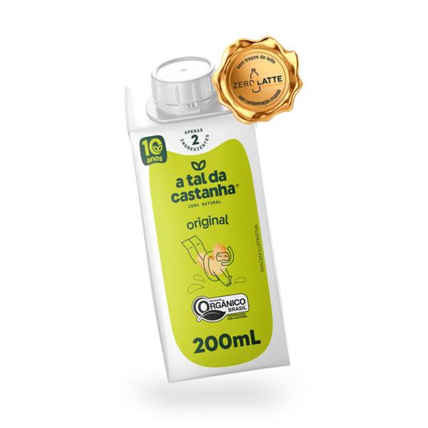 BEBIDA DE CASTANHA SEM CHOCOLATE A TAL DA CASTANHA 200ML