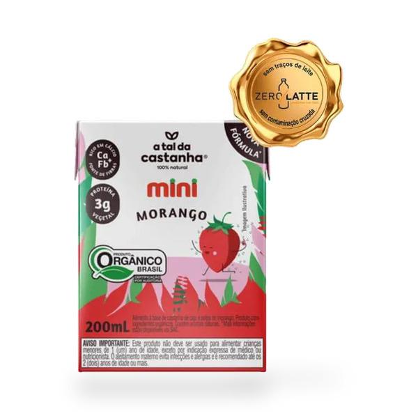 BEBIDA DE CASTANHA SEM MORANGO A TAL DA CASTANHA 200ML